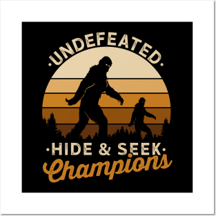 Hide And Seek Champion Undefeated Posters and Art